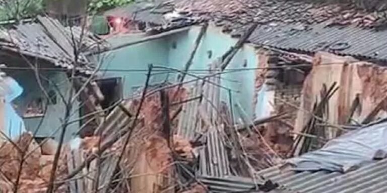 लगातार बारिश से कच्चा मकान ढहा, मलबे में दबने से मासूम बच्ची की मौत, 6 लोग सुरक्षित निकाले गए…